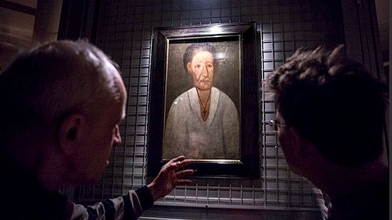 ST. PETERSBURG HERMITAGE MUSEUM DISPLAYS ONLY LIFETIME PORTRAIT OF ST. XENIA