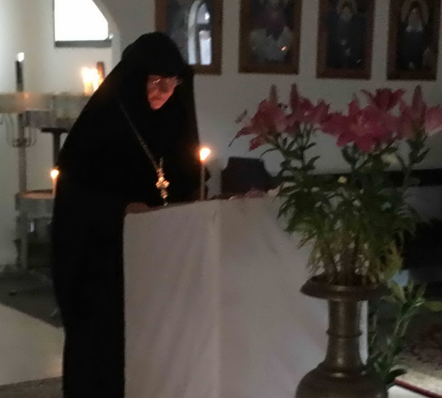 Недела 6 – та по Воскресение – на Слепиот – во манастирот Донибрук