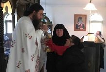 Света Божествена Литургија во манастирот Донибрук