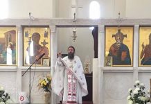 Света Божествена Литургија во Соборната Црква, Раѓање на Пресвета Богородица, Сиденхам