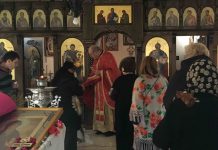 Света Божествена Литургија во манастирот Донибрук