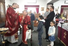 Света Литургија во црквата Светa Богородица – Пречиста во Ливерпул, Сиднеј