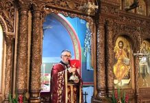 Света Божествена Литургија во црквата Свети Илија во Футскрај, Мелбурн