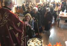 Раѓање на Пресвета Богородица - Божествена Литургија во црквата Свети Илија во Футскрај