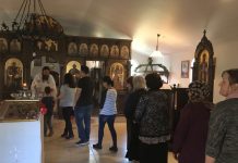 Света Литургија во манастирот Донибрук (21 Недела по Педесетница)