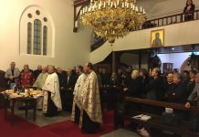 Празнична вечерна богослужба и Света Литургија во црквата Света Петка во Мил Парк, Мелбурн