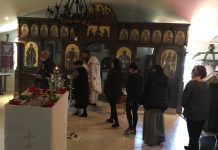 Света Божествена Литургија во манастирот Донибрук