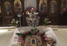 Покров на Пресвета Богородица - Литургија во манастирот Донибрук