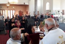 Света Литургија во Соборната црква во Сиденхам, Мелбурн