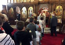 19 -та Недела по Педесетница - Литургија во црквата Света Петка во Мил Парк