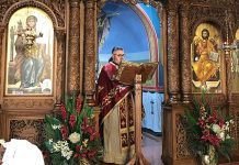 Света Божествена Литургија во црквата Свети Илија во Футскрај