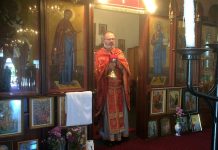 19-та Недела по Педесетница - Литургија во црквата Свети Никола во Перт