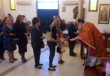 19th Sunday after Pentecost - Liturgy in the Church of St Zlata Meglenska in Hoppers Crossing