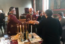 Покров Богородичен - Литургија во црквата Свети Илија во Футскрај