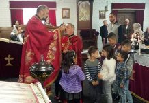 Света Литургија во црквата Света Богородица – Пречиста во Ливерпул (22 Недела по Педесетница)