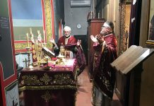 Света Литургија во црквата Свети Илија (23-та Недела по Педесетница)