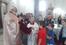 Света Литургија во Соборната црква во Сиденхам (24-та Недела по Педесетница)