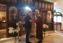 Света Литургија во манастирот Донибрук (25-та Недела по Педесетница)