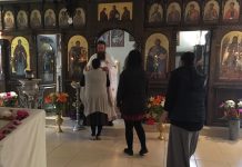 Света Литургија во манастирот Донибрук