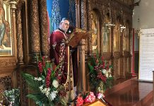 Света Литургија во црквата Свети Илија во Футскрај