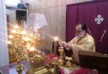 Света Литургија во црквата Света Злата Мегленска во Хоперс Кросинг (28-ма Недела по Педесетница)