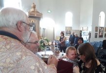 Света Литургија во Соборната црква во Сиденхам (28-ма Недела по Педесетница)