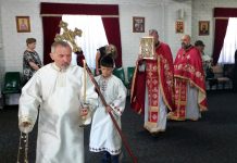 Света Литургија во црквата Света Богородица – Пречиста во Ливерпул (29 – та Недела по Педесетница)