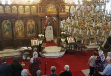 Света Литургија во црквата Света Петка во Мил Парк (28-ма Недела по Педесетница)