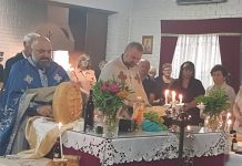 Света Литургија во црквата Света Богородица – Пречиста во Ливерпул