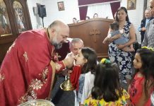 Света Литургија во црквата Света Богородица – Пречиста во Ливерпул (27-ма Недела по Педесетница)