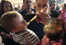 Света Литургија во црквата Свети Илија во Футскрај (26-та Недела по Педесетница)