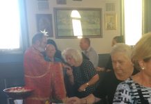 Недела по Богојавление - Литургија во црквата Свети Никола во Перт