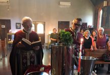 Вечерна богослужба со Света Василиева Литургија во црквата Свети Илија во Футскрај