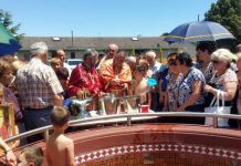 Богојавление во црквата Свети Никола во Престон