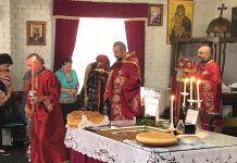 Света Литургија во црквата Света Богородица - Пречиста во Ливерпул (Недела на Блудниот син)