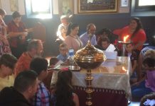 Света Литургија и молебен за почеток на нова учебна година во црквата Свети Никола во Перт