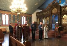 Света Литургија во црквата Свети Илија во Футскрај (Недела Месопусна)