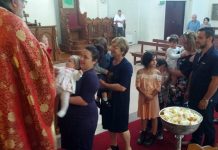 Света Литургија во црквата Свети Никола во Престон (Недела Месопусна)