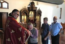 Света Литургија во црквата Свети Илија во Футскрај (Сретение Господово)