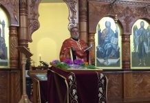 Повечерие и Акатист кон Пресвета Богородица во црквата Свети Никола во Престон