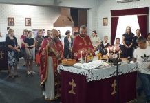 Света Литургија во црквата Света Богородица - Пречиста во Ливерпул (Тодорова сабота)