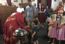 Света Литургија во црквата Света Богородица - Пречиста во Ливерпул (Недела Месопусна)