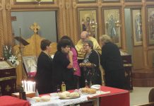 Мало Повечерие со Акатист кон Пресвета Богородица во црквата Света Злата Мегленска во Хоперс Кросинг