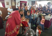 Крстопоклона Недела во црквата Света Богородица - Пречиста во Ливерпул