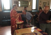 Недела на Света Марија Египетска – Света Литургија во црквата Света Никола во Перт