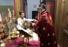 Лазарeва сабота во црквата Свети Илија во Футскрај