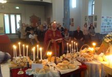 Мало Повечерие со Акатист кон Пресвета Богородица во Соборната црква во Сиденхам