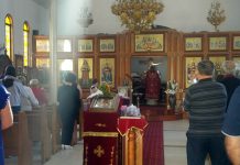 Крстопоклона Недела во црквата Св. Злата Мегленска во Хоперс Кросинг