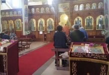 Недела на Света Марија Египетска – Света Литургија во црквата Свети Никола во Престон