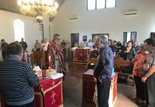 Крстопоклона Недела во црквата Свети Илија во Футскрај
